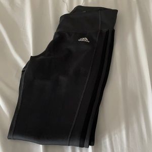 Dark grey adidas full length leggings